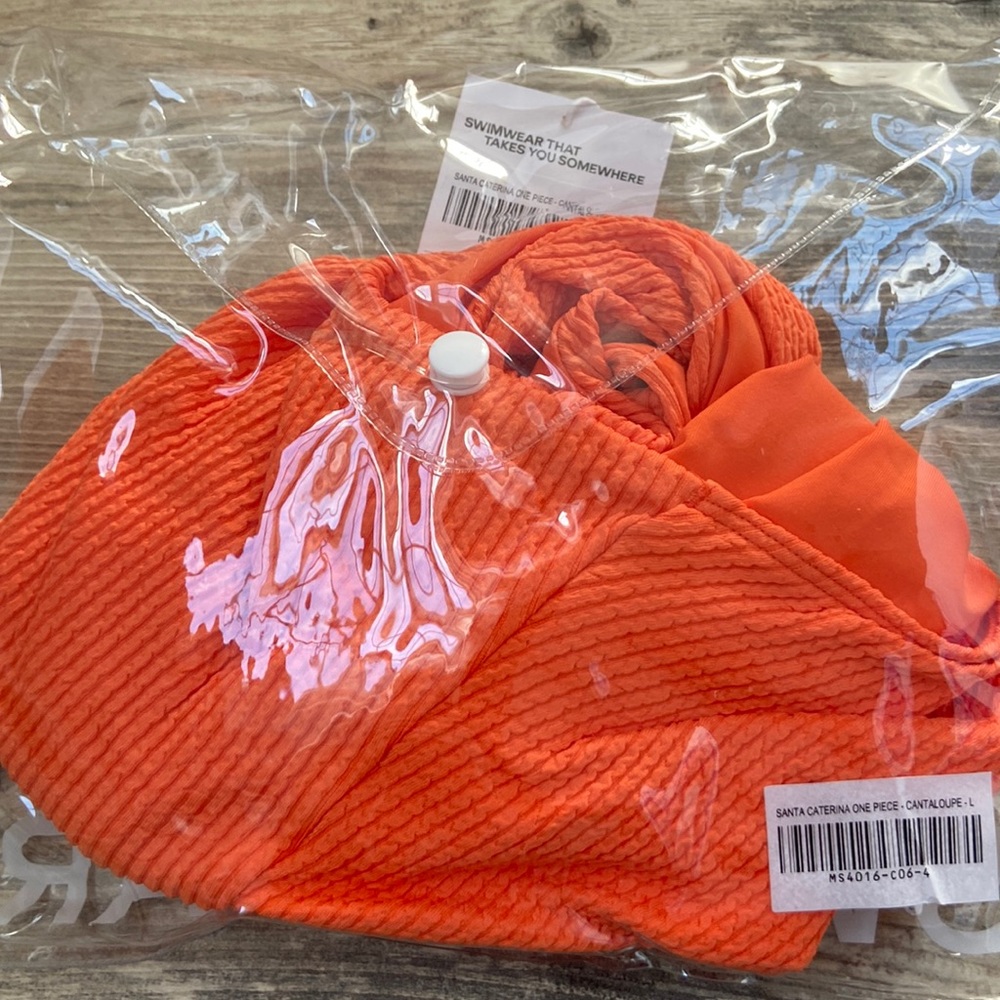 Monday Swimwear Swim | Monday Swimwear Santa Caterina One Piece - Cantaloupe